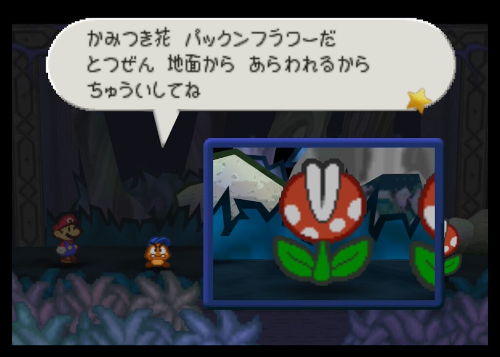 マリオストーリーのパックンフラワー