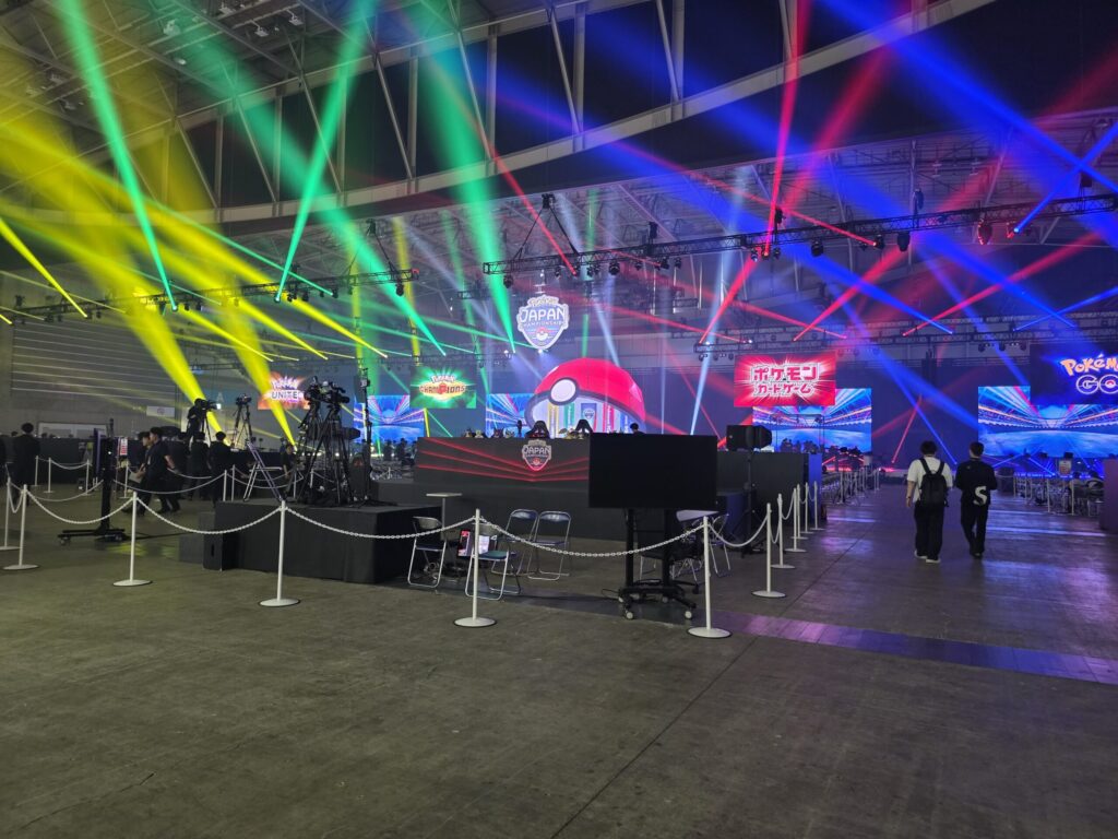 PJCS2026カードゲーム部門の対戦会場