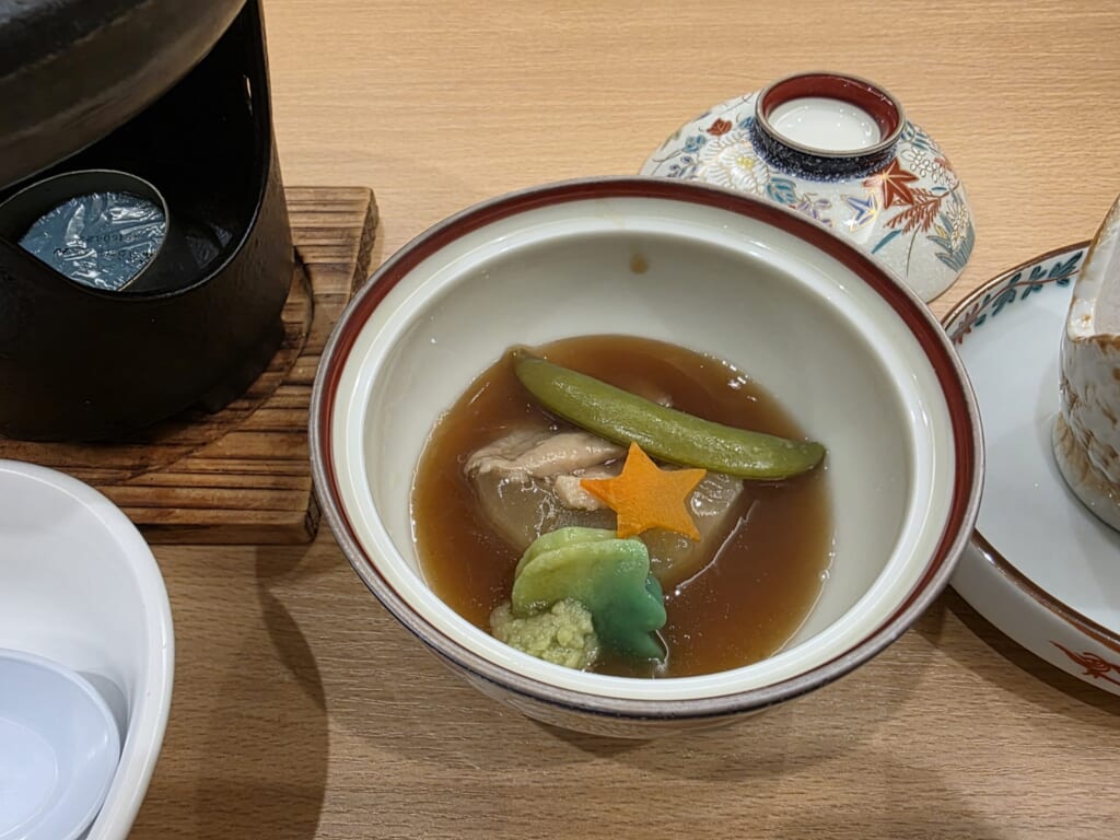 和倉温泉はまづるの1日目の夕食の追加料理