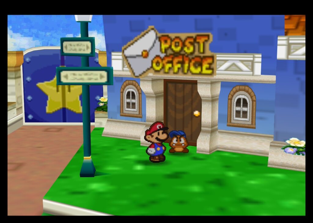 マリオストーリー キノコタウンの郵便局